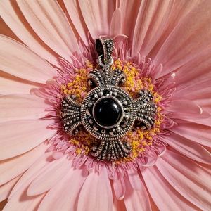 Vintage Marcasite Pendant